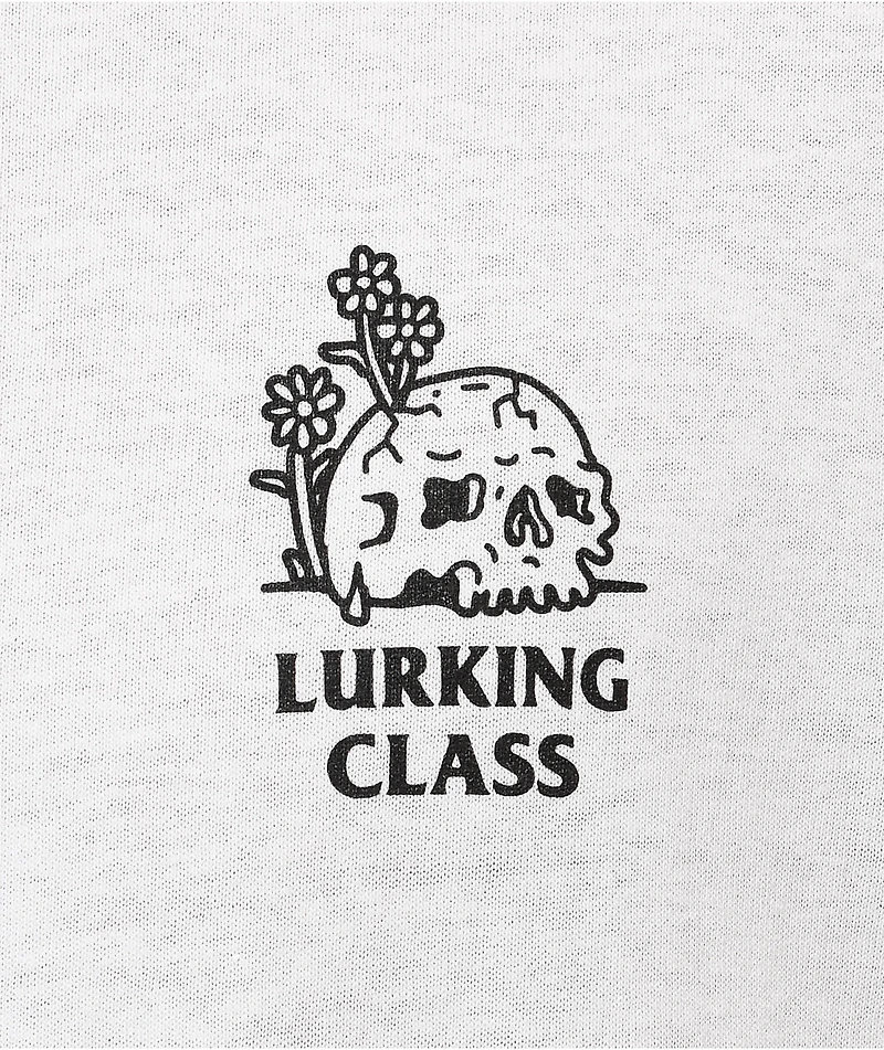 Lurking Class by Sketchy Tank Do Not Disturb White T-Shirt