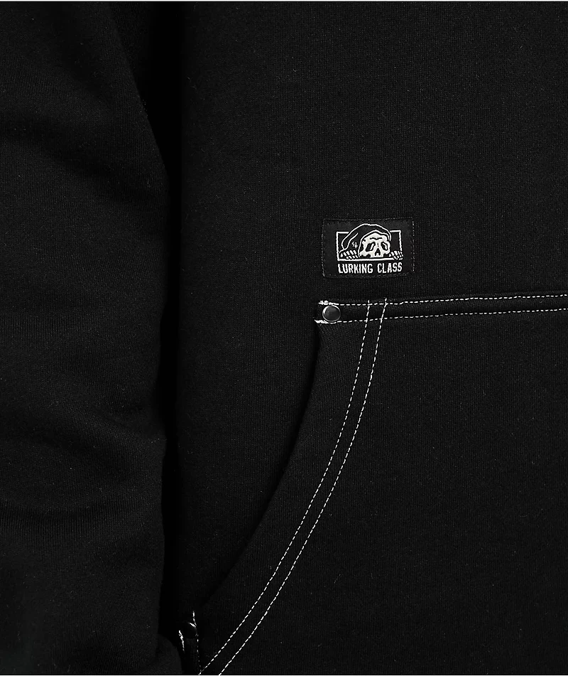 Lurking Class by Sketchy Tank Do Not Enter Black Hoodie