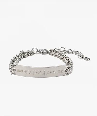 Lurking Class by Sketchy Tank Don’t Pray For Me ID Silver Bracelet