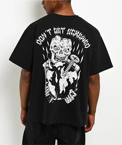 Lurking Class by Sketchy Tank Don't Get Screwed Black T-Shirt