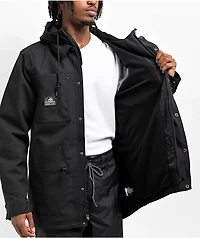 Lurking Class by Sketchy Tank Double Death Black Snowboard Jacket