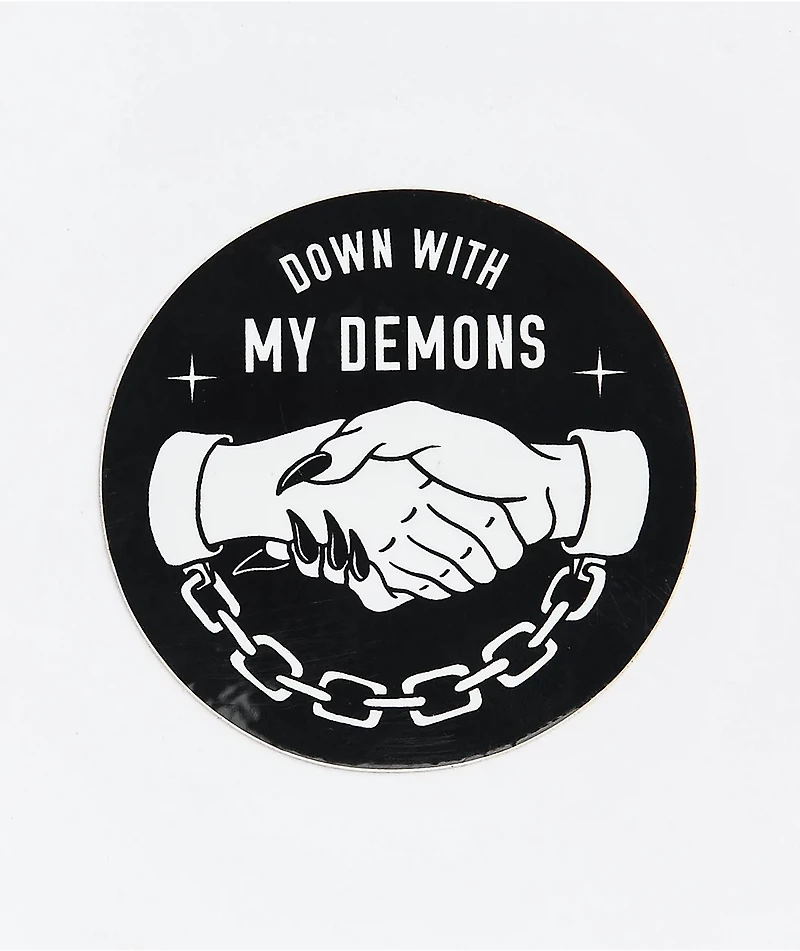 Lurking Class by Sketchy Tank Down With My Demons Sticker