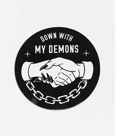Lurking Class by Sketchy Tank Down With My Demons Sticker