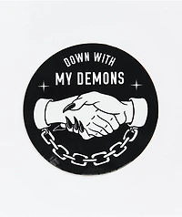Lurking Class by Sketchy Tank Down With My Demons Sticker