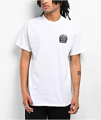 Lurking Class by Sketchy Tank Dumpster Fire White T-Shirt