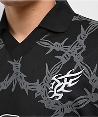 Lurking Class by Sketchy Tank FAFO Black Soccer Jersey