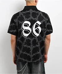 Lurking Class by Sketchy Tank FAFO Black Soccer Jersey