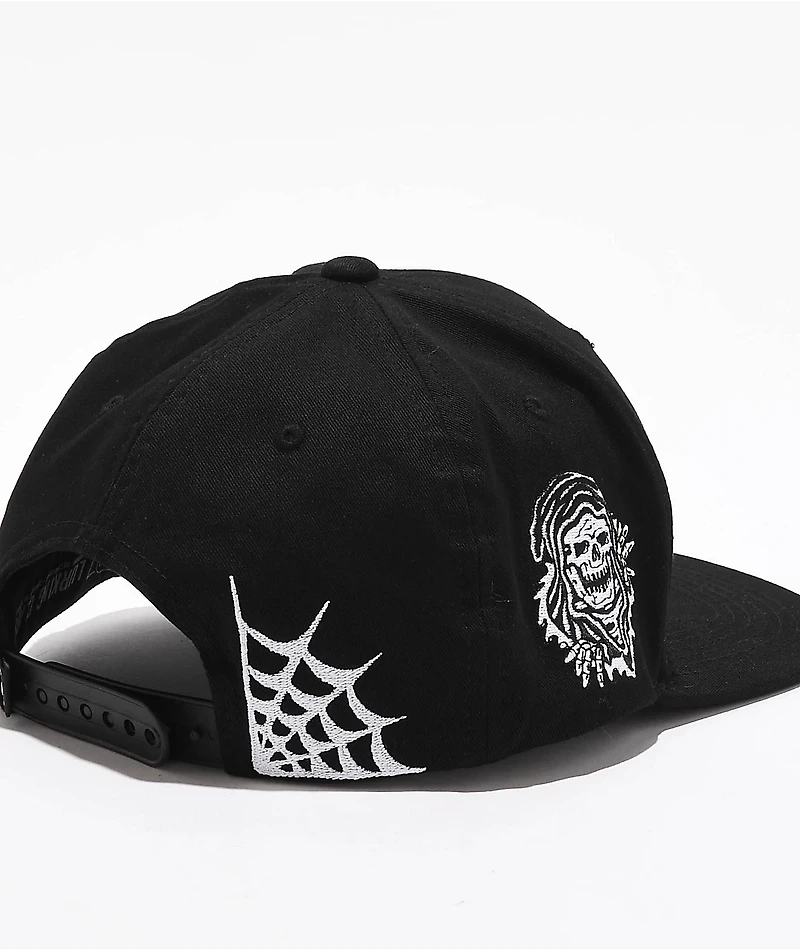 Lurking Class by Sketchy Tank Flash Art Black Snapback Hat