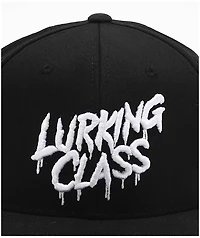 Lurking Class by Sketchy Tank Flash Art Black Snapback Hat