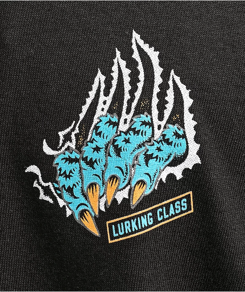Lurking Class by Sketchy Tank Freaks Black Glow The Dark T-Shirt