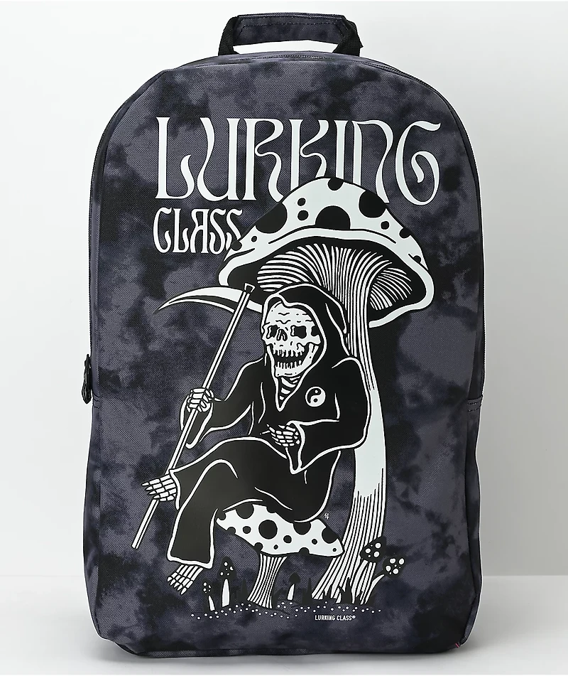 Lurking Class by Sketchy Tank Fungal Black Tie Dye Backpack