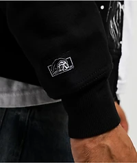 Lurking Class by Sketchy Tank Funguy Black Zip Hoodie