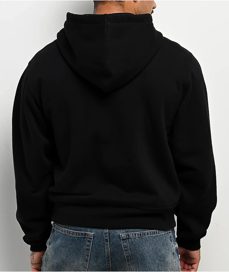 Lurking Class by Sketchy Tank Funguy Black Zip Hoodie