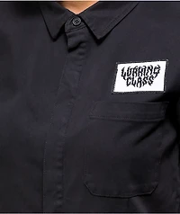 Lurking Class by Sketchy Tank Gas Black Romper