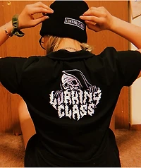 Lurking Class by Sketchy Tank Gas Black Romper