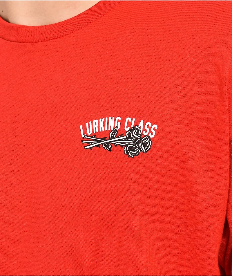 Lurking Class by Sketchy Tank Give It A Rest Red T-Shirt