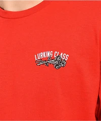 Lurking Class by Sketchy Tank Give It A Rest Red T-Shirt