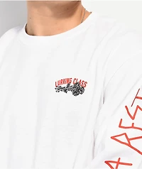 Lurking Class by Sketchy Tank Give It A Rest White Long Sleeve T-Shirt