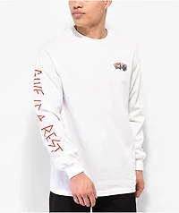 Lurking Class by Sketchy Tank Give It A Rest White Long Sleeve T-Shirt