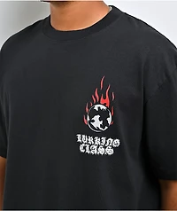 Lurking Class by Sketchy Tank Global Warming Black T-Shirt