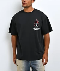 Lurking Class by Sketchy Tank Global Warming Black T-Shirt
