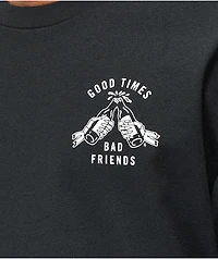 Lurking Class by Sketchy Tank Good Times Icon Black & White T-Shirt