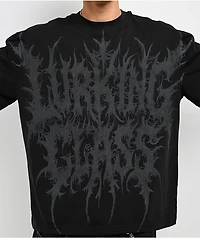Lurking Class by Sketchy Tank Grave Robber Reflective Black T-Shirt