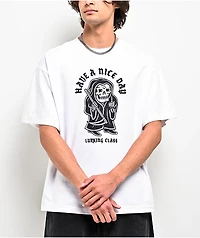 Lurking Class by Sketchy Tank Greeting White T-Shirt