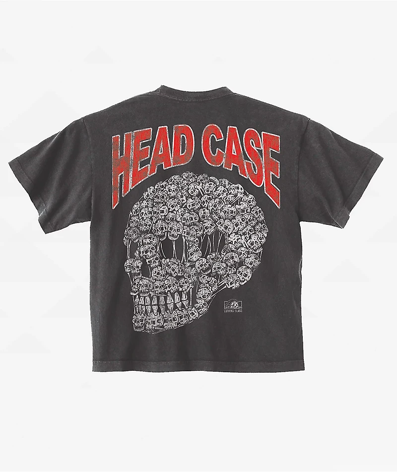 Lurking Class by Sketchy Tank Head Case Black T-Shirt