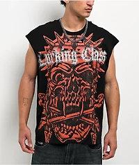 Lurking Class by Sketchy Tank Heavy Metal Parking Lot Black Tank Top