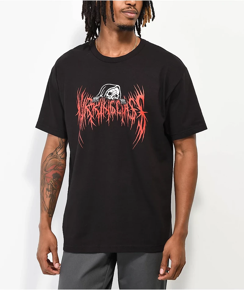Lurking Class by Sketchy Tank Hesh Black T-Shirt
