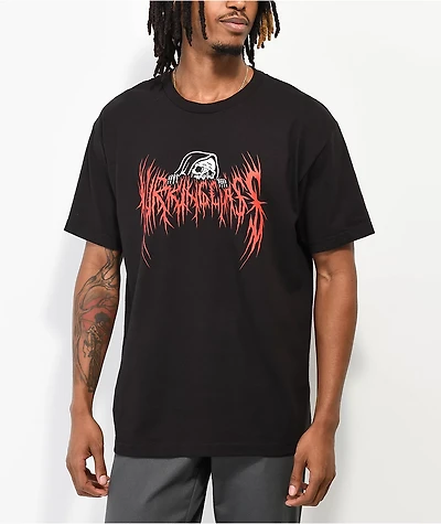Lurking Class by Sketchy Tank Hesh Black T-Shirt