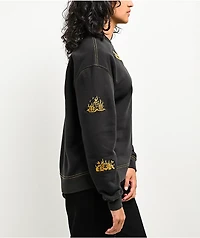 Lurking Class by Sketchy Tank Hotbox Flash Black Crewneck Sweatshirt