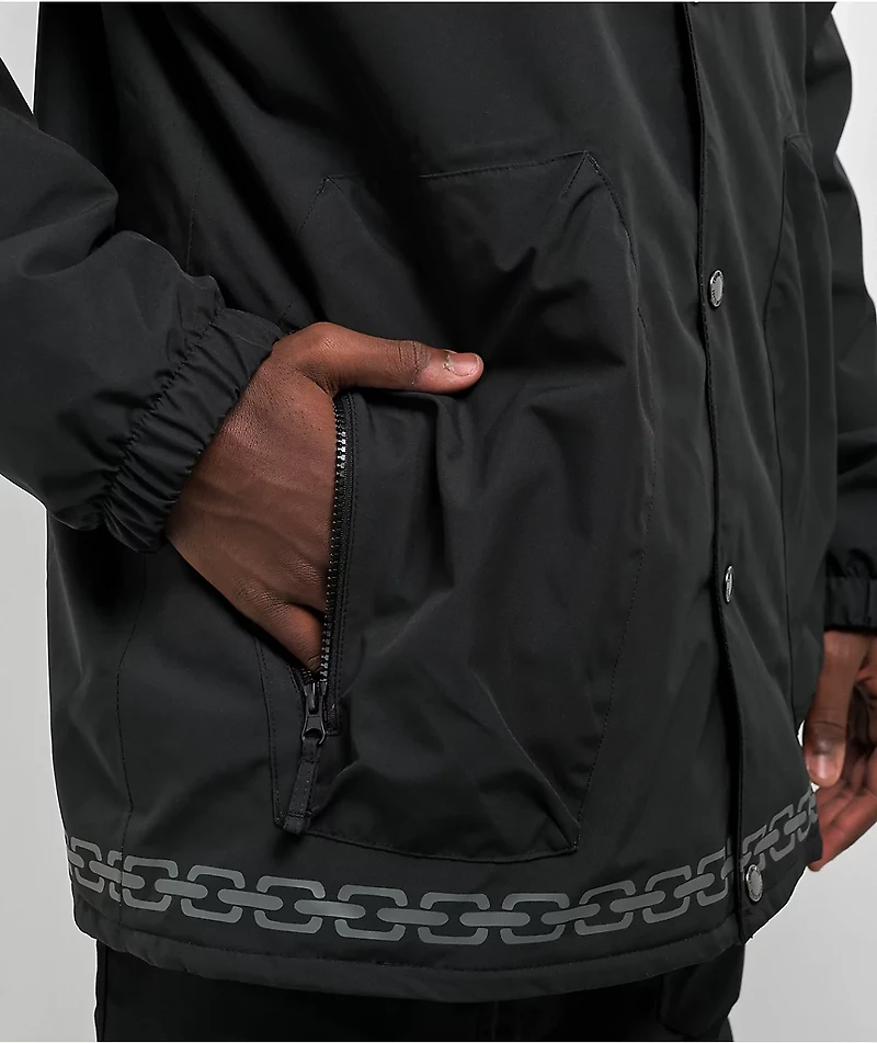 Lurking Class by Sketchy Tank Impale Black Snowboard Jacket
