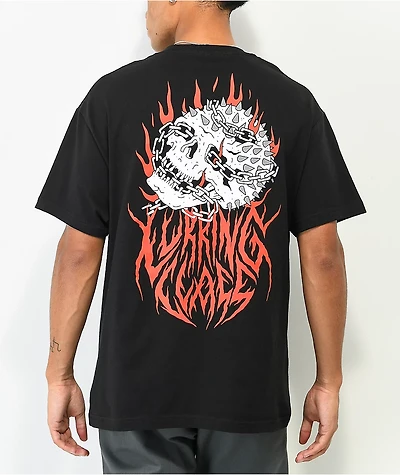 Lurking Class by Sketchy Tank Impale Black T-Shirt