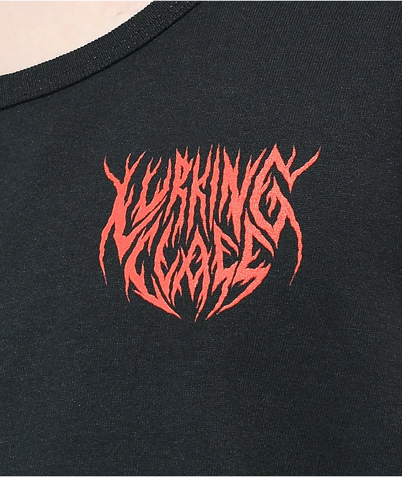 Lurking Class by Sketchy Tank Impale Black Top