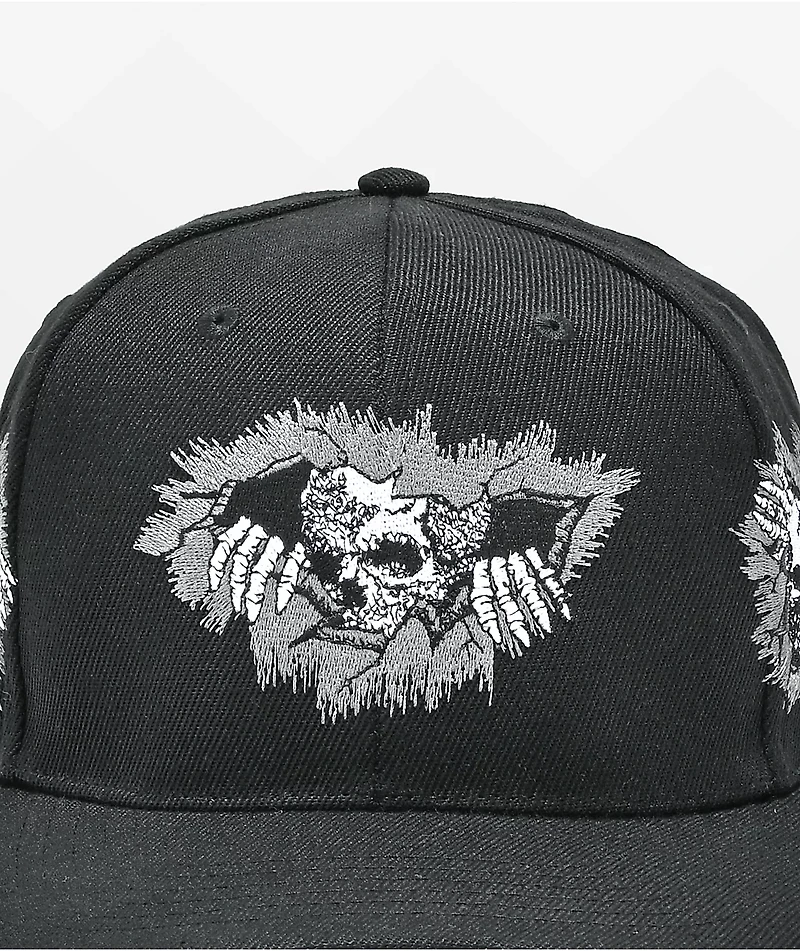 Lurking Class by Sketchy Tank Keeper Black Snapback Hat