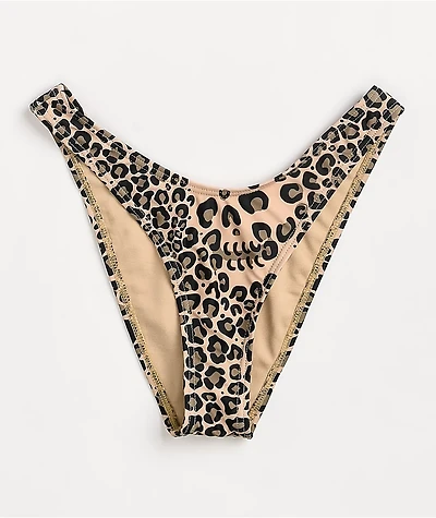 Lurking Class by Sketchy Tank Leopard High Leg Bikini Bottom