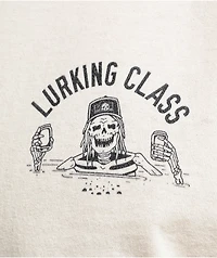 Lurking Class by Sketchy Tank Living The Dream Cream T-Shirt