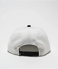 Lurking Class by Sketchy Tank Logo Black & White Snapback Hat