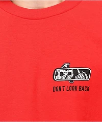 Lurking Class by Sketchy Tank Look Back Red T-Shirt