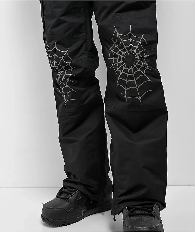 Lurking Class by Sketchy Tank Lurk Coffin Black 10K Snowboard Bib Pants 2024