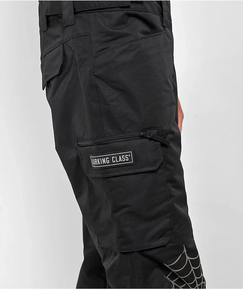 Lurking Class by Sketchy Tank Lurk Coffin Black 10K Snowboard Bib Pants 2024