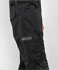 Lurking Class by Sketchy Tank Lurk Coffin Black 10K Snowboard Bib Pants 2024