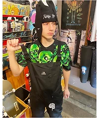 Lurking Class by Sketchy Tank Lurk Coffin Black 10K Snowboard Bib Pants 2024