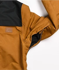 Lurking Class by Sketchy Tank Lurk Wear Tobacco 10K Snowboard Jacket
