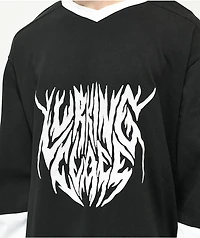 Lurking Class by Sketchy Tank Lurker Black Hockey Jersey