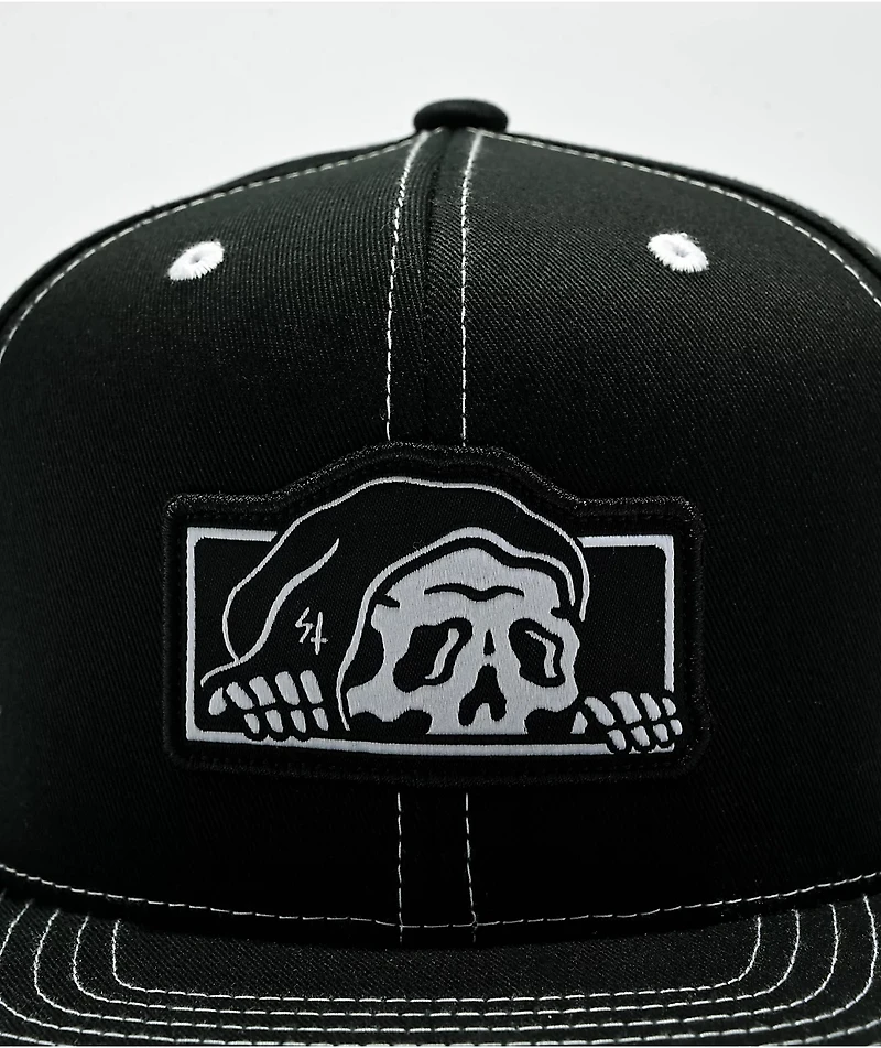 Lurking Class by Sketchy Tank Lurker Black Snapback Hat