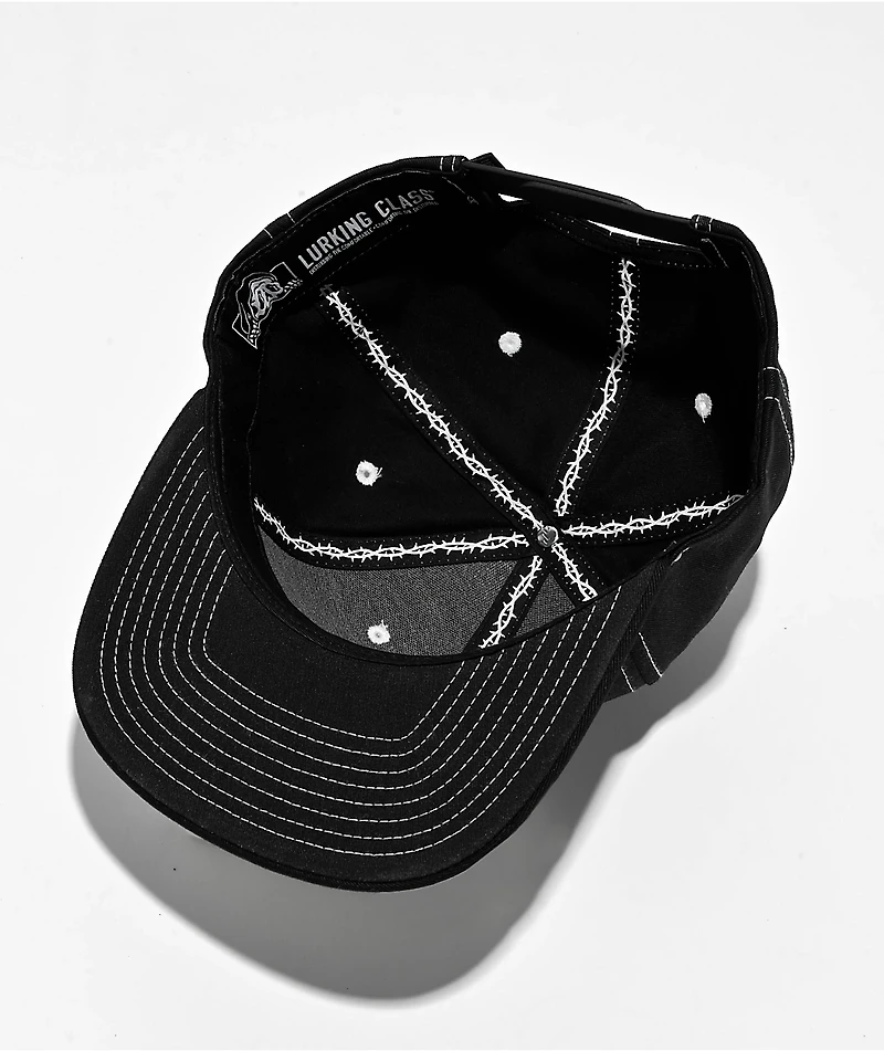 Lurking Class by Sketchy Tank Lurker Black Snapback Hat