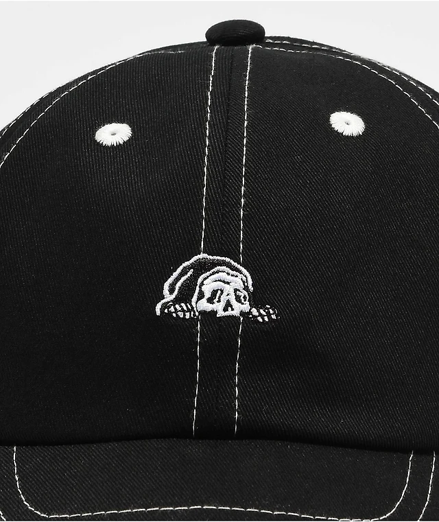 Lurking Class by Sketchy Tank Lurker Black Strapback Hat